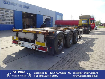 Container-transport/ Vekselflak semitrailer VAN HOOL 20'/30'