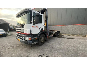 Container-transport/ Vekselflak lastebil SCANIA P114