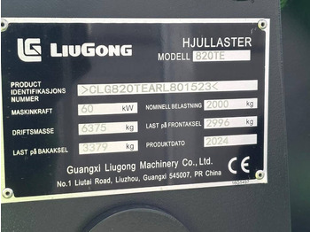Leie LIUGONG 820 TE Electric LIUGONG 820 TE Electric: bilde 5