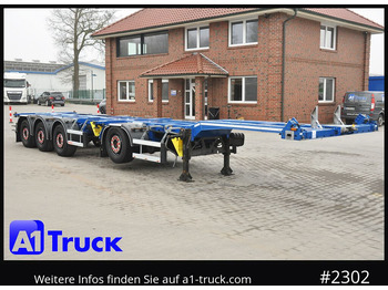 Container-transport/ Vekselflak semitrailer D-TEC