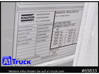 Med walking floor semitrailer KNAPEN K100, HD Heavy Duty, 90m³, Funk: bilde 5