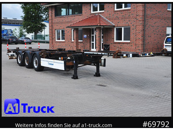 Container-transport/ Vekselflak semitrailer KRONE SDC