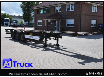Container-transport/ Vekselflak semitrailer KRONE SDC