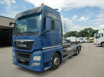 Container-transport/ Vekselflak lastebil MAN TGX 26.440