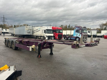Container-transport/ Vekselflak semitrailer WEB TRAILER