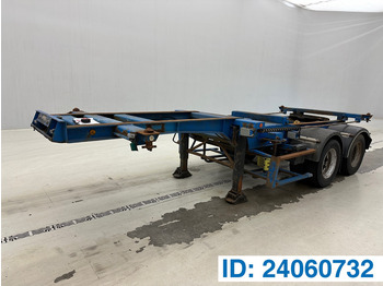 Container-transport/ Vekselflak semitrailer ASCA