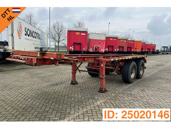 Container-transport/ Vekselflak semitrailer BURG