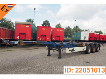 Container-transport/ Vekselflak semitrailer KRONE