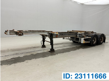 Container-transport/ Vekselflak semitrailer KAISER