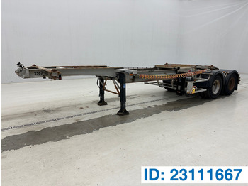Container-transport/ Vekselflak semitrailer KAISER