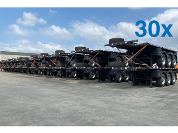 Container-transport/ Vekselflak semitrailer SERGOMEL