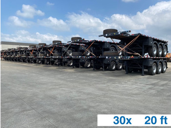 Container-transport/ Vekselflak semitrailer SERGOMEL