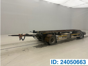 Container-transport/ Vekselflak tilhenger TURBO'S HOET