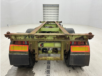 Container-transport/ Vekselflak semitrailer Van Hool Skelet 20 ft: bilde 5