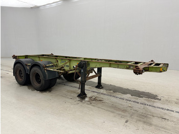 Container-transport/ Vekselflak semitrailer Van Hool Skelet 20 ft: bilde 3
