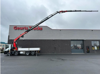 Kranbil, Planbil Iveco Stralis 480 X-WAY 8X2 + FASSI 545RA.2.26 + JIB L: bilde 1