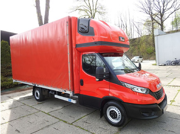 Varebil med kapell IVECO DAILY 35S18 TARPAULIN 10 PALLETS WEBASTO CRUISE CONTROL LED LIGHTS AIR CONDITIONING  180HP: bilde 4