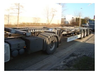 Container-transport/ Vekselflak semitrailer Berger N 33: bilde 1