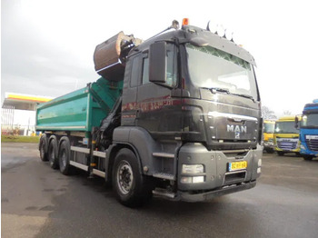 Tippbil, Kranbil MAN TGS 35.440 8X4 TRIPLE NL TRUCK: bilde 2