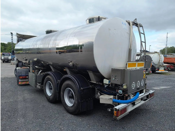 Tanksemi for transport av melk MAISONNEUVE 25000L INSULATED INOX TANK - 2 COMP - PUMP: bilde 3