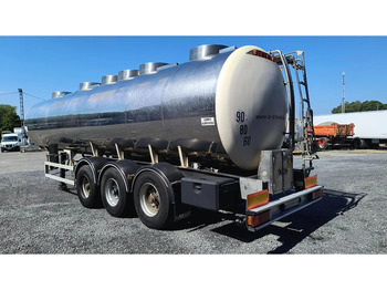 Tanksemi for transport av melk Magyar INSULATED INOX TANK 29000 L - 6 COMPARTIMENTS (!): bilde 5