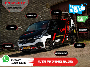 Kassebil, Varebil med dobbelt førerhus Volkswagen Transporter T6.1 2.0 TDI 150 pk DSG Aut. L2 DC BPM VRIJ! Dubbel Cabine 6 Pers./ Lage KM!/ Adapt.Cruise/ 270Gr. Deuren/ Navi/ Carplay/ Trekha: bilde 4
