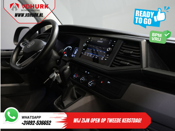 Kassebil, Varebil med dobbelt førerhus Volkswagen Transporter T6.1 2.0 TDI 150 pk DSG Aut. L2 DC BPM VRIJ! Dubbel Cabine 6 Pers./ Lage KM!/ Adapt.Cruise/ 270Gr. Deuren/ Navi/ Carplay/ Trekha: bilde 3