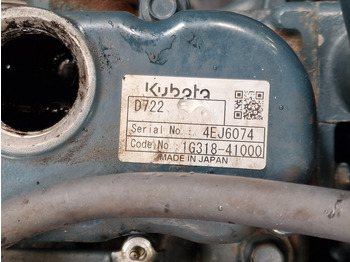Motor for Industrimaskin Kubota D722 Engine (Industrial): bilde 2