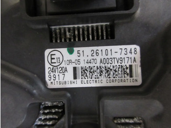 Dynamo for Lastebil MAN 51.26101-7348 DYNAMO MAN 18.510 EURO 6 MODEL 2022: bilde 5