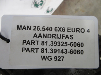 Drivaksel for Lastebil MAN 81.39325-6060//81.39143-6060 AANDRIJFAS 26.540 6X6: bilde 5