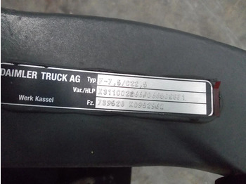 Foraksel for Lastebil Mercedes-Benz A 960 331 26 01 F-7,5C22,5/739.528 K0952962 MP5 MODEL 2021: bilde 5