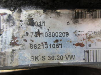 Svingskive for Lastebil Renault 74110800209 // SK-S 36.20 VW RENAULT T 460 EURO 6 74110800209 // SK-S 36.20 VW RENAULT T 460 EURO 6: bilde 5