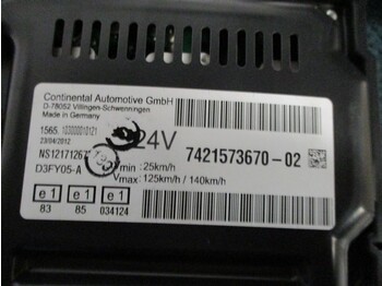 Instrumentpanel for Lastebil Renault PREMIUM 7421573670 INSTRUMENTENPANEEL EEV: bilde 2
