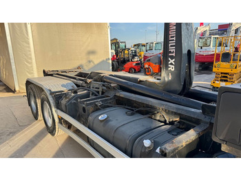 Container-transport/ Vekselflak lastebil Mercedes-Benz Actros 2641 6x4 hiab abroll tipper - spring complete: bilde 4