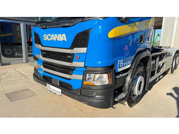 Container-transport/ Vekselflak lastebil Scania P 360 6x2 palfinger abroll tipper - steering axle: bilde 2
