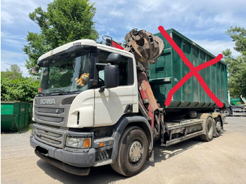 Container-transport/ Vekselflak lastebil SCANIA P 410