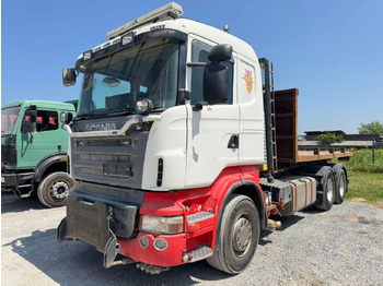 Container-transport/ Vekselflak lastebil SCANIA R 400