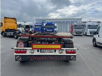 Container-transport/ Vekselflak tilhenger Schwarzmüller BDF: bilde 4