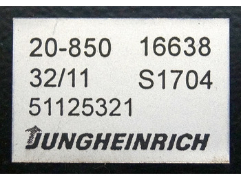 Instrumentpanel for Materialhåndteringsutstyr Jungheinrich 51125321 | Display from EKS312 year 2011 sn. 1704: bilde 3