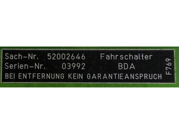 Elektrisk system for Materialhåndteringsutstyr Jungheinrich 52002646 | Verzamelprint Board printed circuit 50434100 for EKS Verzamelprint Board printed circuit 50434100 for EKS: bilde 3