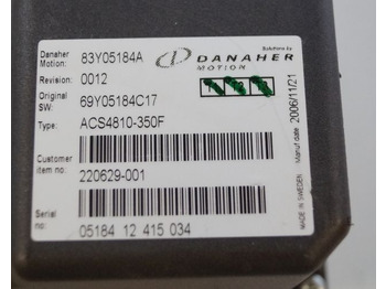 Styreenhet for Materialhåndteringsutstyr Toyota/BT 220629-001 | Danaher motion AC Superdrive motor controller 83Y05184A A: bilde 2