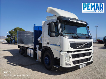 Transporter lastebil, Kranbil VOLVO FM 410 6X2 GRUA PORTAMAQUINARIA: bilde 4