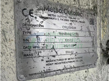 Kjeftknuser Metso Metso Nordberg C150 Jaw Crusher in good condition: bilde 2