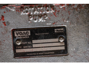 Hydraulisk pumpe for Lastebil VOAC SINGLE ENERGY - 80lt: bilde 2