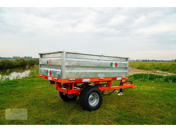 Ny Landbruk tippvogn Vemac Kippanhänger HK1000 1000kg 1to Kipper Anhänger Heckkipper Traktor: bilde 2