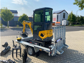 Minigraver Minibagger BK1250KJSR + Tieflader + Zubehör *INKL.19% MWST*BERGER KRAUS*VERSTELLFAHRWERK* KUBOTA*SOFORT!*: bilde 5 Minigraver Minibagger BK1250KJSR + Tieflader + Zubehör *INKL.19% MWST*BERGER KRAUS*VERSTELLFAHRWERK* KUBOTA*SOFORT!*: bilde 5