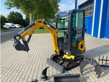 Minigraver Minibagger BK1250KJSR inkl. kleinem Zubehörpaket *INKL.19% MWST*BERGER KRAUS*KUBOTA* VERSTELLFAHRWERK*SOFORT!*: bilde 4