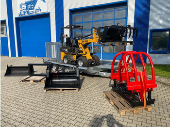 Minigraver, Tilhenger Radlader/Hoflader BK906 inkl. Tieflader und großem Zubehörpaket *INKL.19% MWST*BERGER KRAUS*PERKINS*CE*SOFORT!*: bilde 4