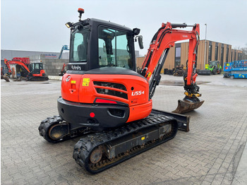 Minigraver Kubota U55 - 4 **Engcon Rototilt**: bilde 5