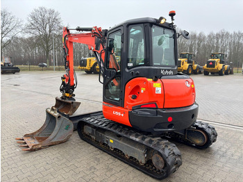 Minigraver Kubota U55 - 4 **Engcon Rototilt**: bilde 3